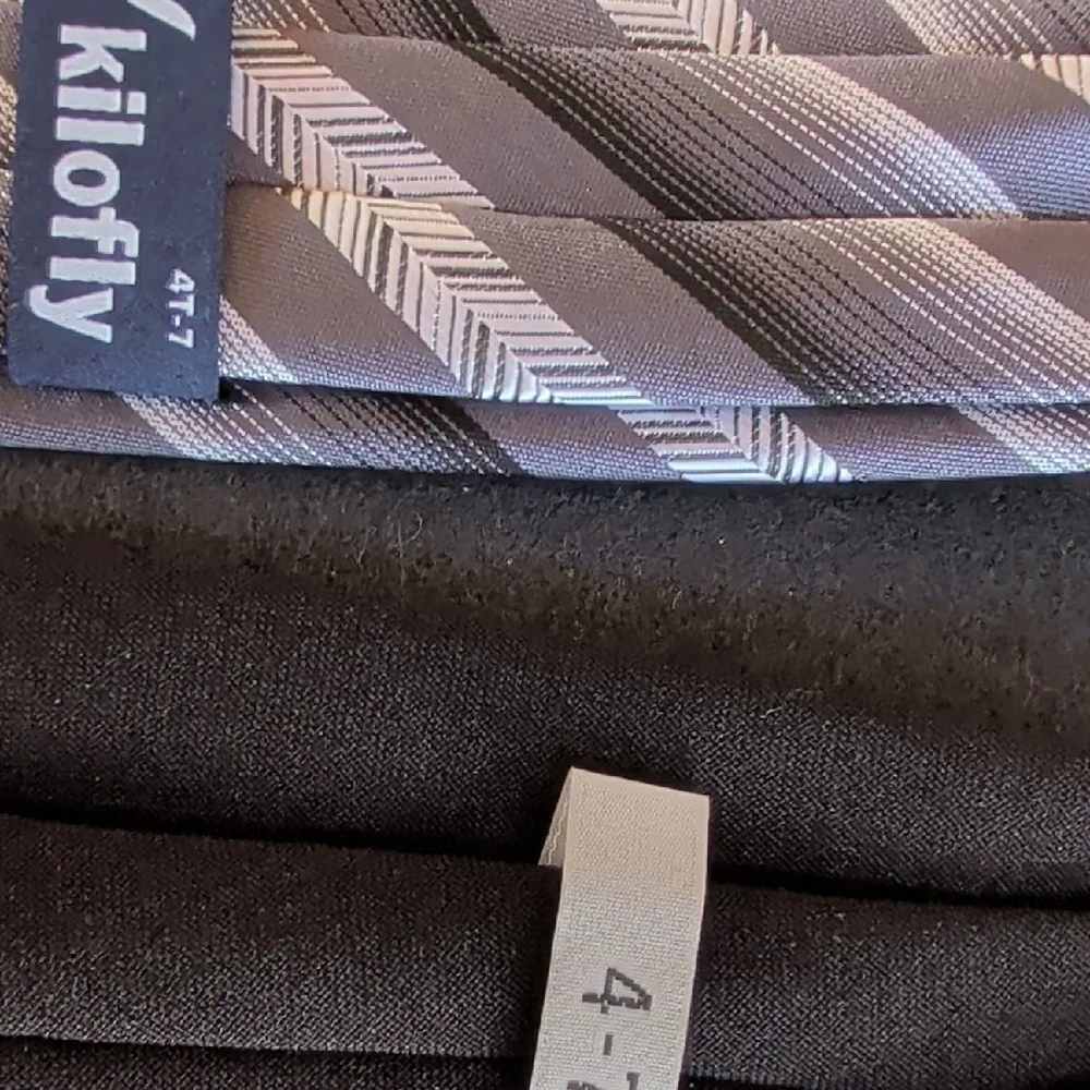 Boy's Assorted Patterned and Solid Pre-Tied Neckties - Multi-Color Pack